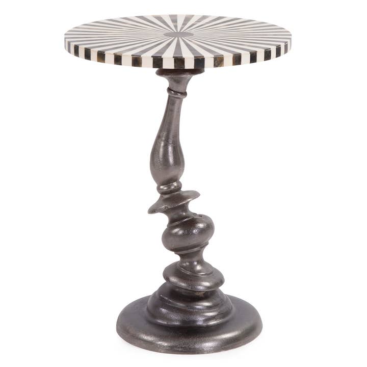 Howard Elliott on Faire - Wholesale Side table - Drunken Metal Martini Table2