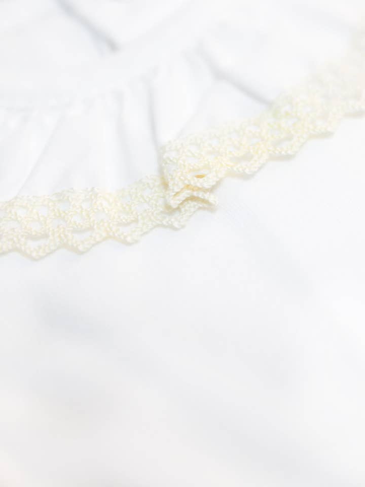 Minhon - Wholesale Bodysuit (Non-Footed) - Baby - Long Sleeve Ruffle Bodysuit
