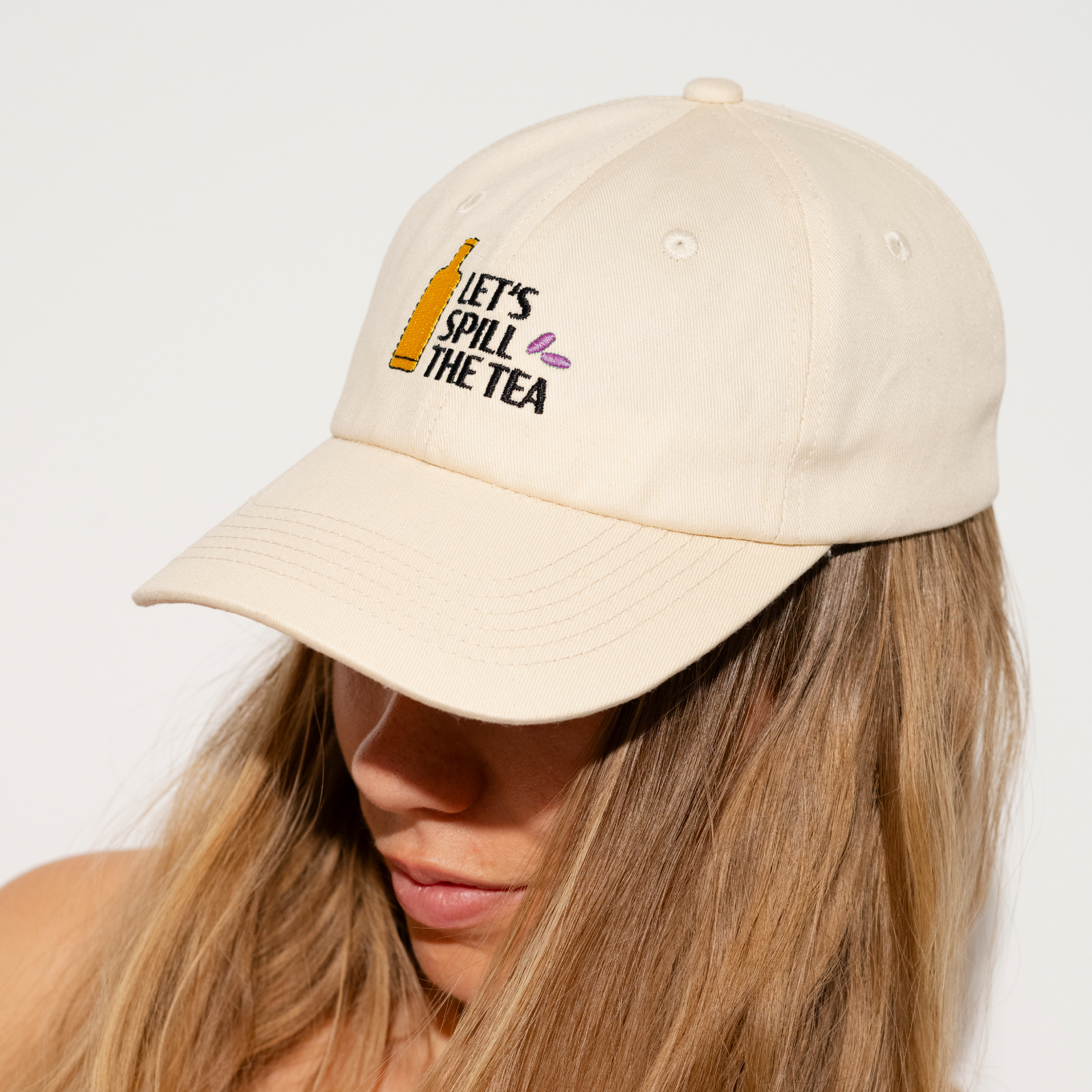 NOVELTEA - Wholesale Baseball Cap - Unisex - Let's Spill The Tea Cap6