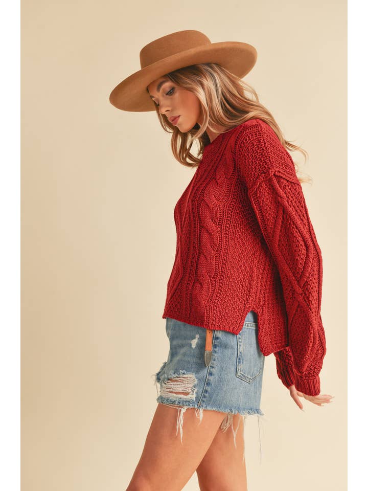 AEMI + CO - Wholesale Knit Sweater - Women's - 397CK Adela Sweater