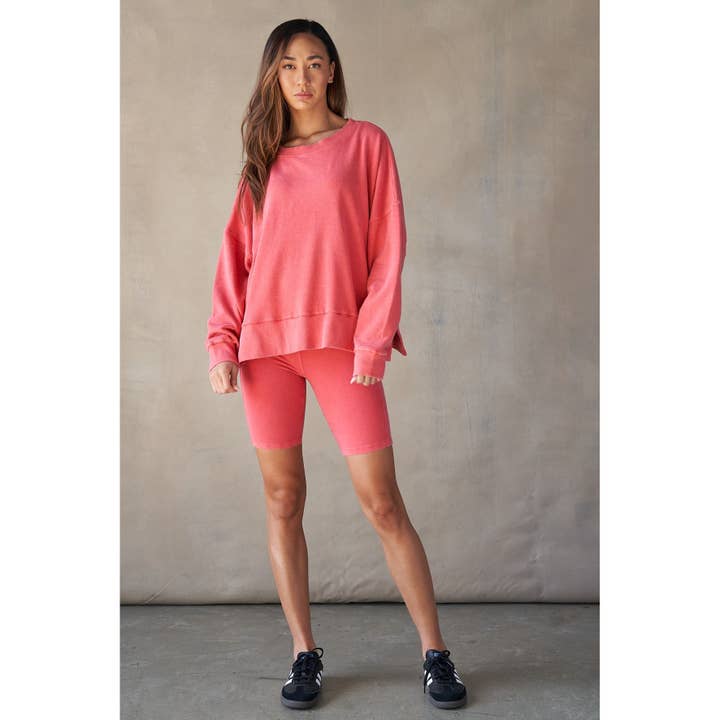 Pullover tröja med rund hals för wholesale av lalamia