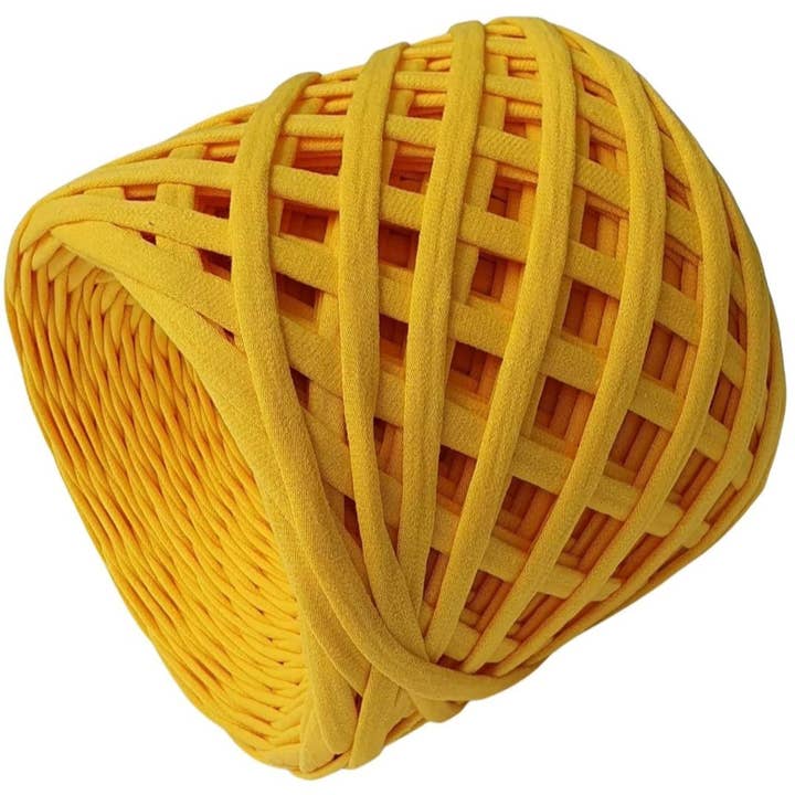 GUL färg t-shirt garn, 100-110m, redo att skickas för wholesale av LEANNA YARNS