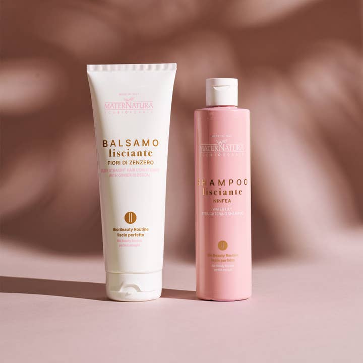 MaterNatura - Wholesale Hair Shampoo - Ninfea Smoothing Shampoo STRAIGHT HAIR4