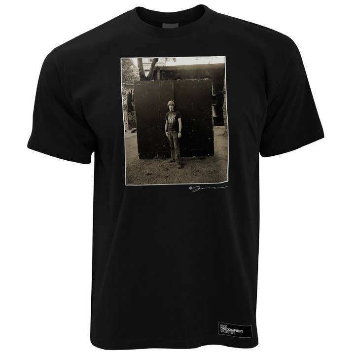 Elliott Smith, b&w toned, portrait (JB) Men's T-Shirt for wholesale by Rock Photographers Collective