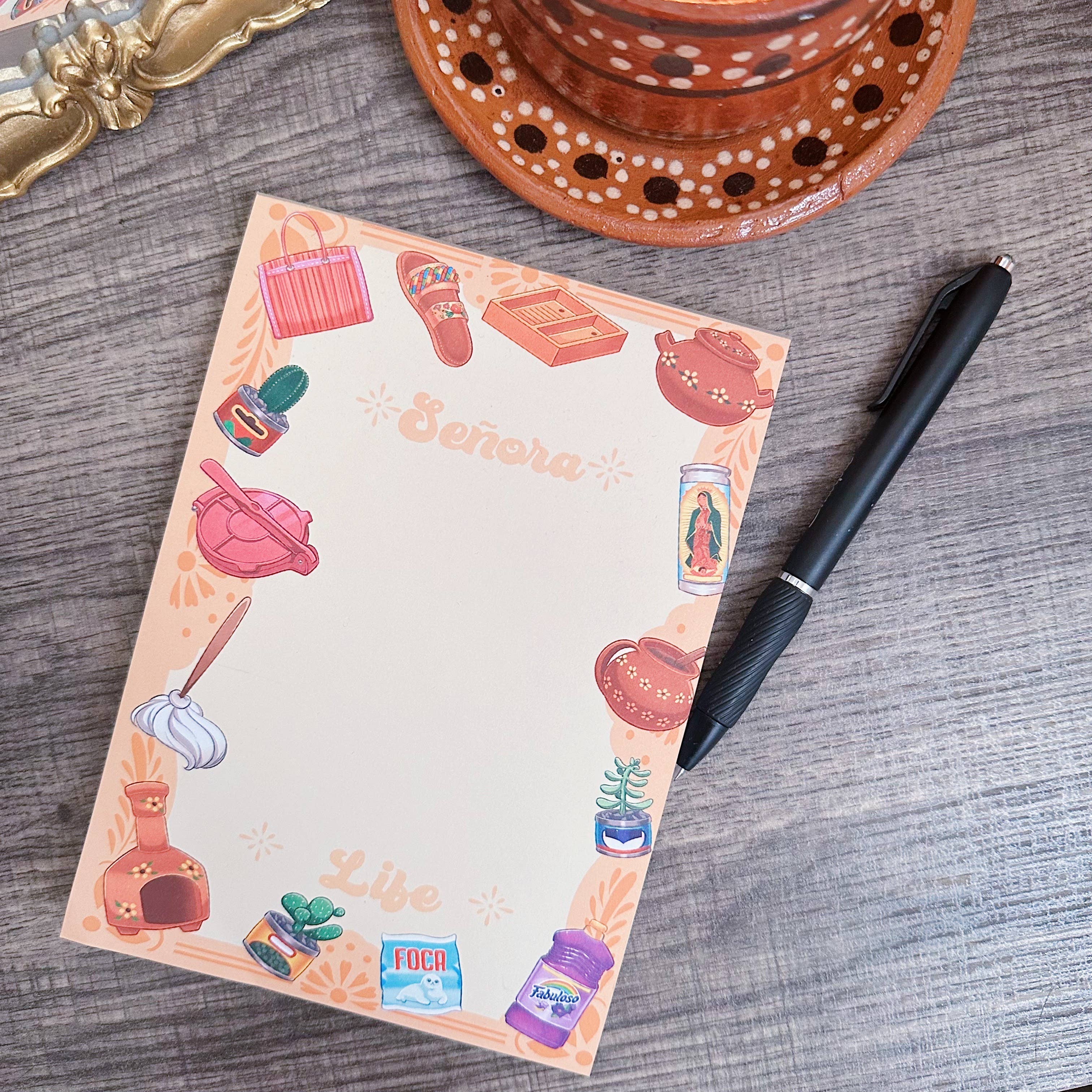 G Goodies Transfers - Wholesale Notepad - Senora Life Notepad2