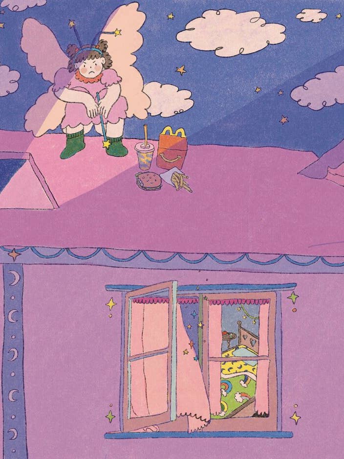 Tooth Fairy Lunch Break for wholesale by Liv Garber Art