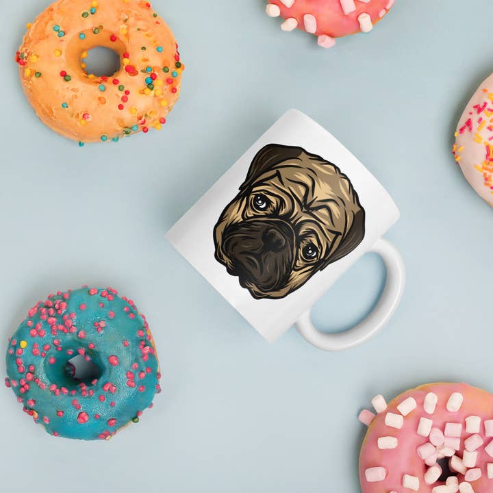 Club No-Kill 2027 Coffee Mugs - Wholesale Coffee Mug - Vinny the Pug Coffee Mugs 2