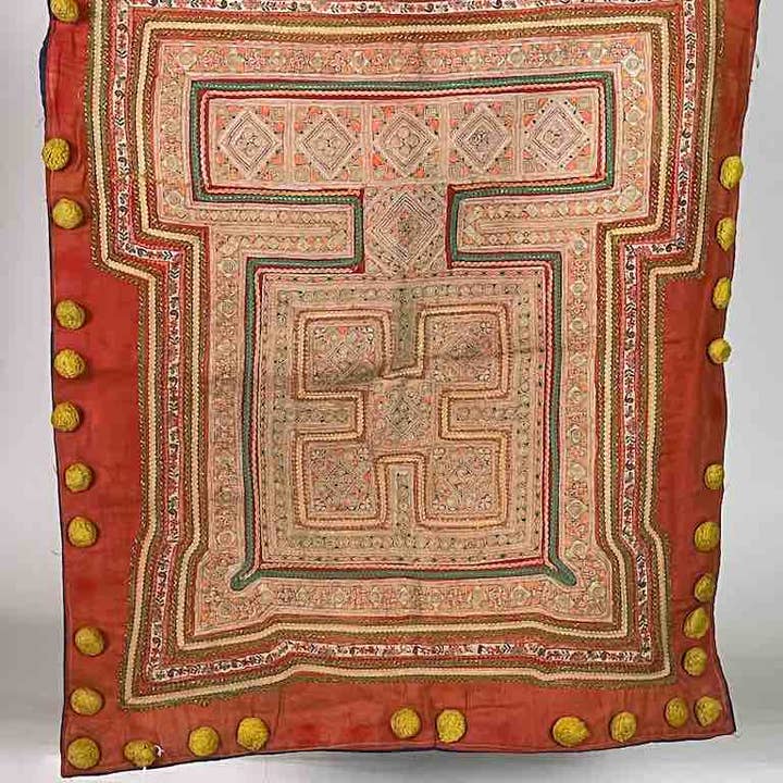 Hmong Tribal Lao Vintage Baby Carrier for engroshandel hos The Niger Bend