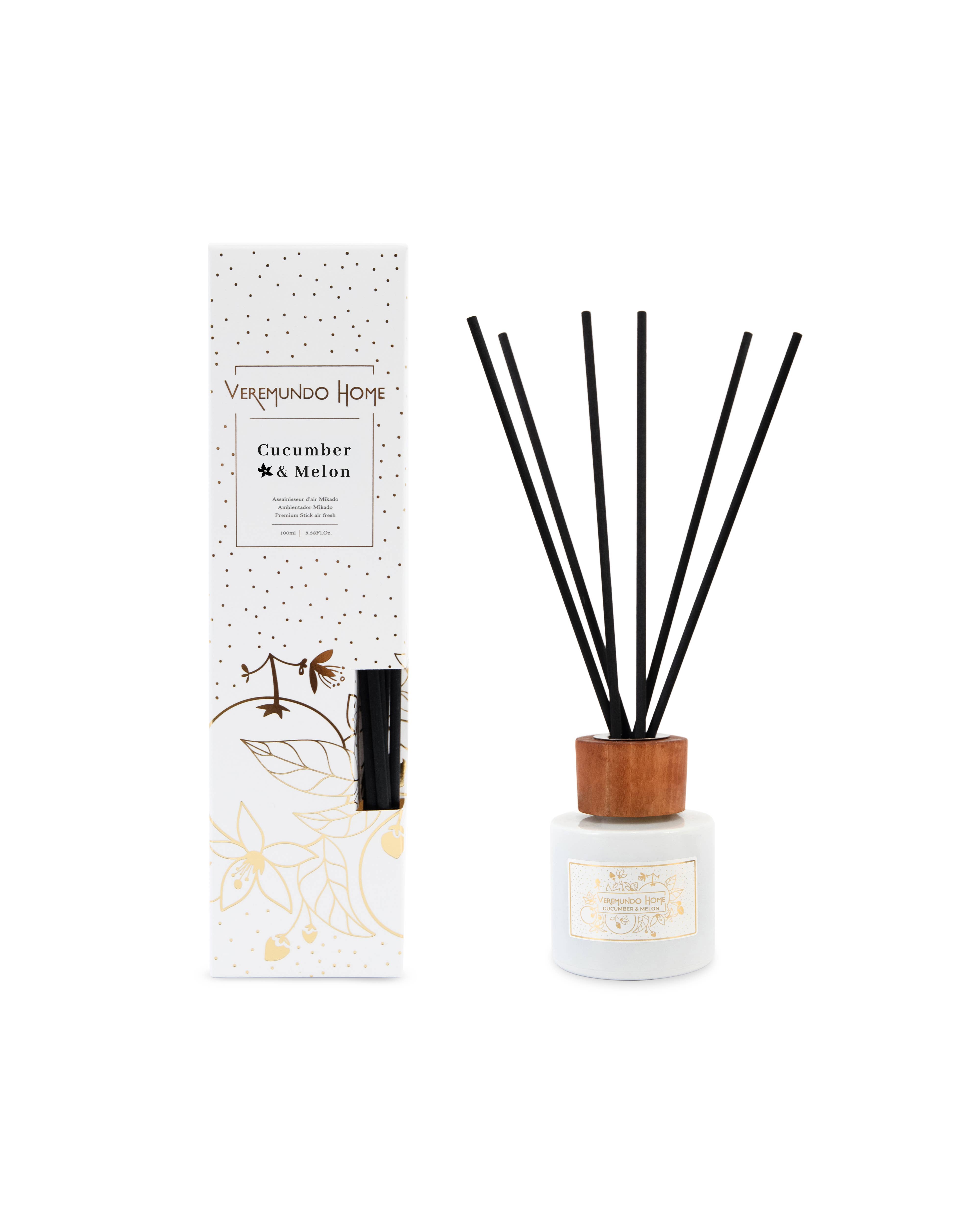 Veremundo Home – wholesale Reed diffuser – Paris Aromatic Diffuser 100 ML - White Design1