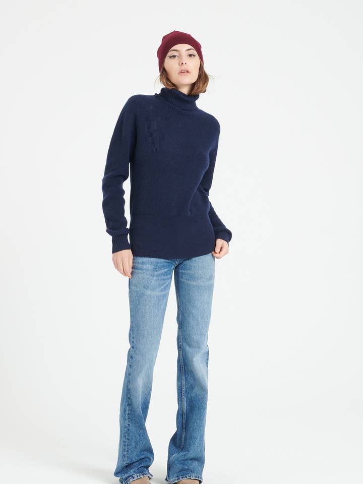 LILLY 21 cashmere turtleneck sweater for wholesale by STUDIO CASHMERE8