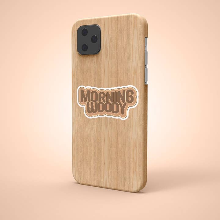 Strike and Burn Candles & Gifts - Wholesale Sticker - Morning Woody - Premium Sticker2