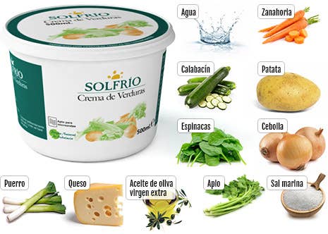 Solfrio - Wholesale Soep - Groentecrème 500 ml0
