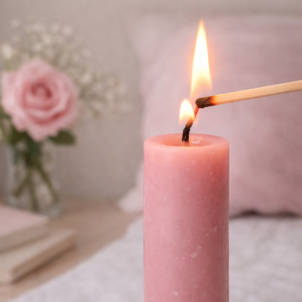 VIE - Wholesale Tapered Candle/Candlestick - Spell Candles, Handmade & Unscented, Pack of 512