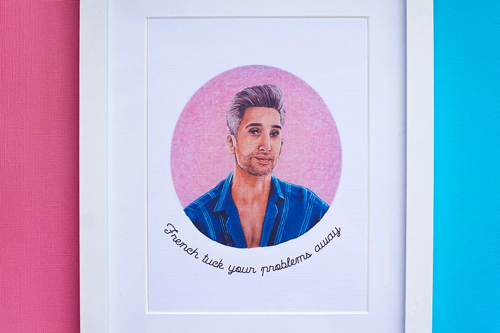 Mandy Illustrates – wholesale Art print – Tan Print0