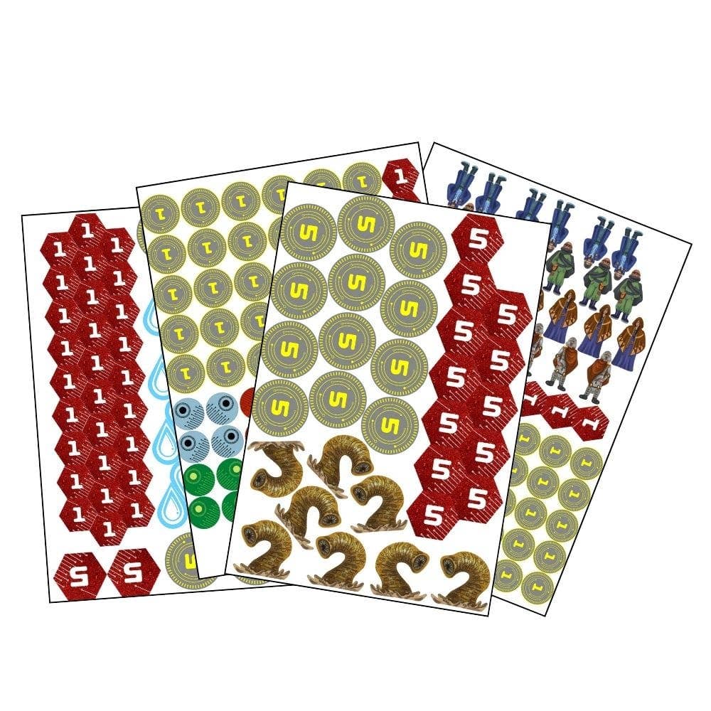 Meeple Stickers - Wholesale Board Game - Dune Imperium Uprising Sticker Set24