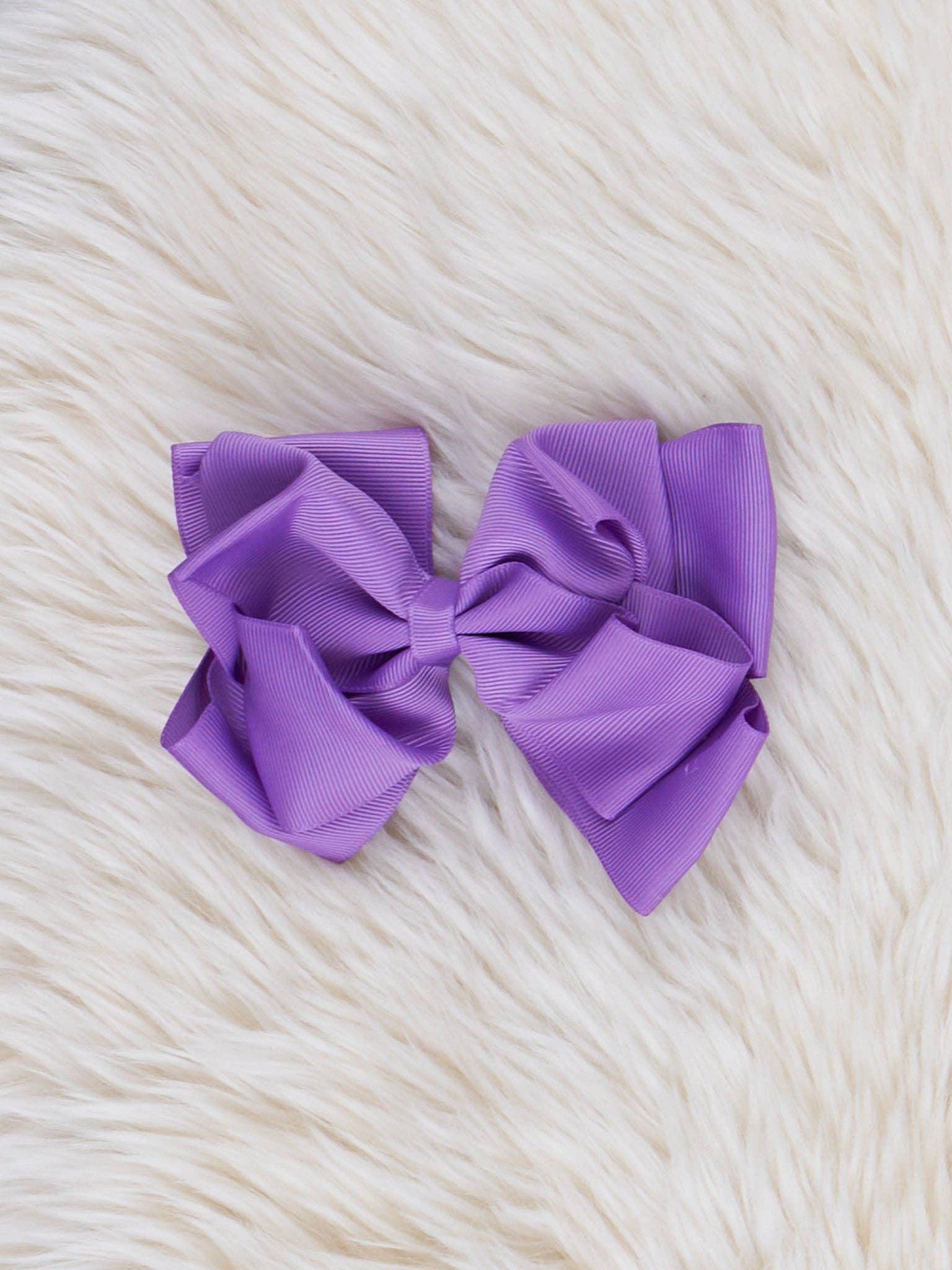Marie Nicole Clothing - Wholesale Hair Bow - Kids - Double Layer Bow 5 Inch - 70 Colors Available26