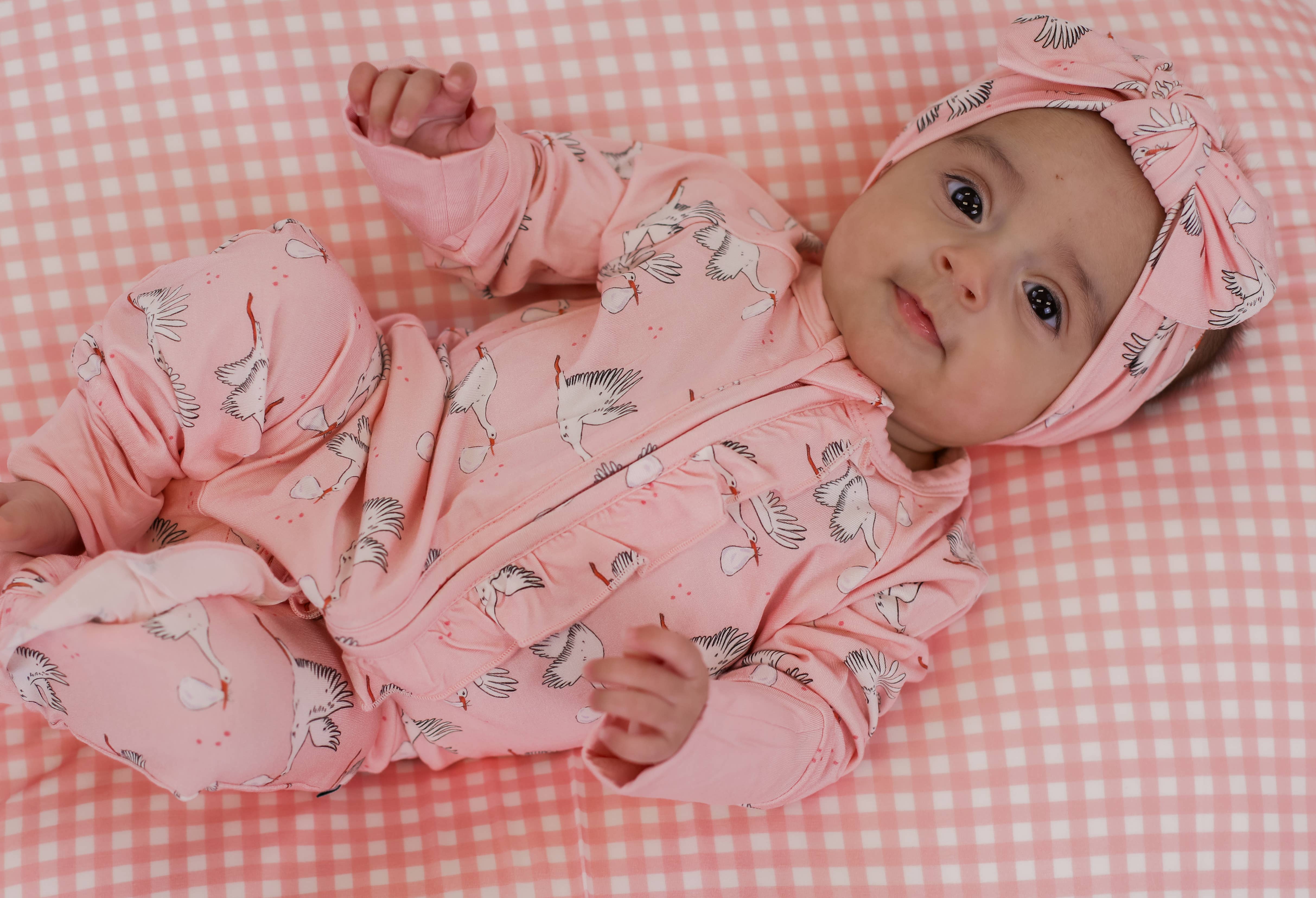 Goosies - Wholesale Bedding Blanket - Kids & Baby - Pink Gingham (Spring/Easter) Everything Blanket1