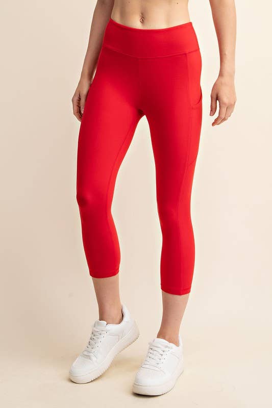 Sunday Morning – wholesale Sport-/loungeleggings – Dam – P45601PL37 Plus Size Butter Soft Caprilängds Yoga Leggings21