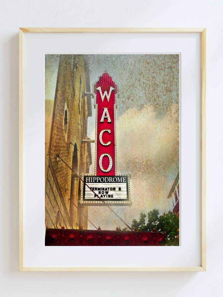 11X14 Waco, Texas Hippodrom für den Großhandel von Lone Chimney Mercantile