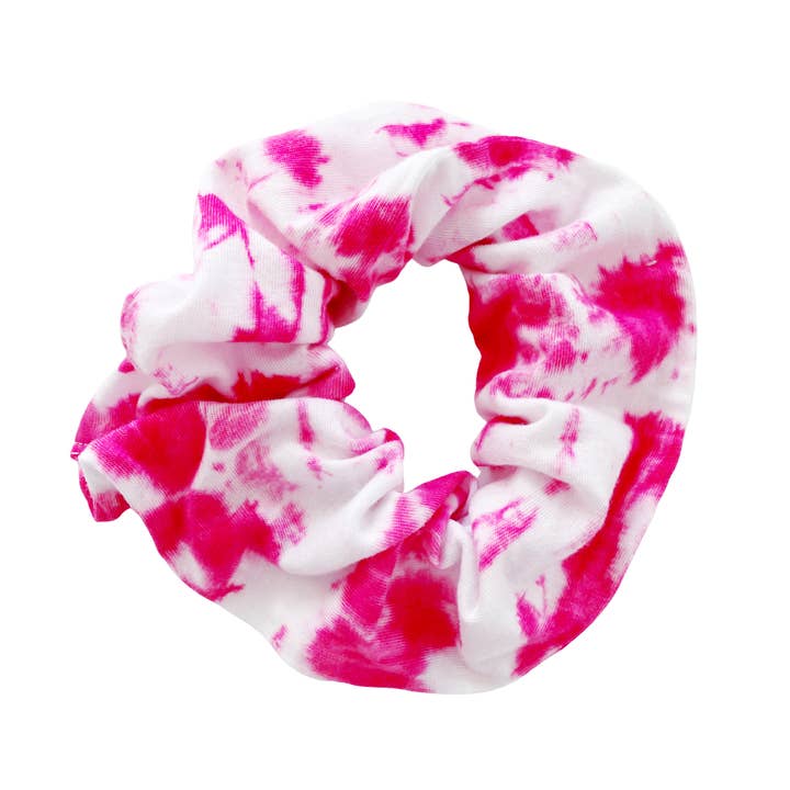 Tie Dye Scrunchie for wholesale by Poppy Fields Bakehouse