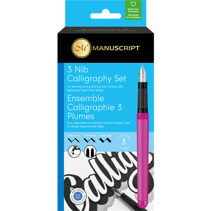 Manuscript - Wholesale Pen - Manuscript 3 Nib Calligraphy Set0
