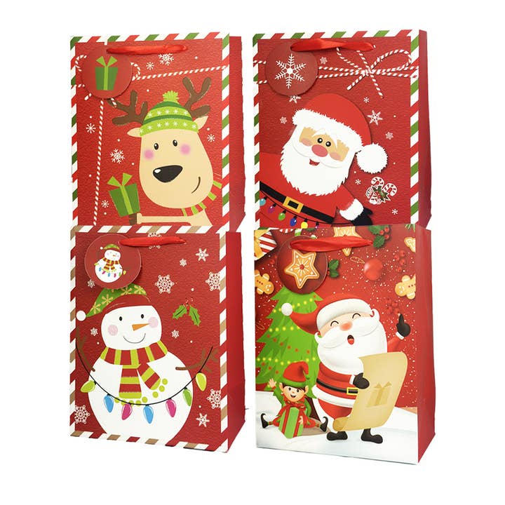 Julklappspåse, glittrig framsida för wholesale av Angels Craft