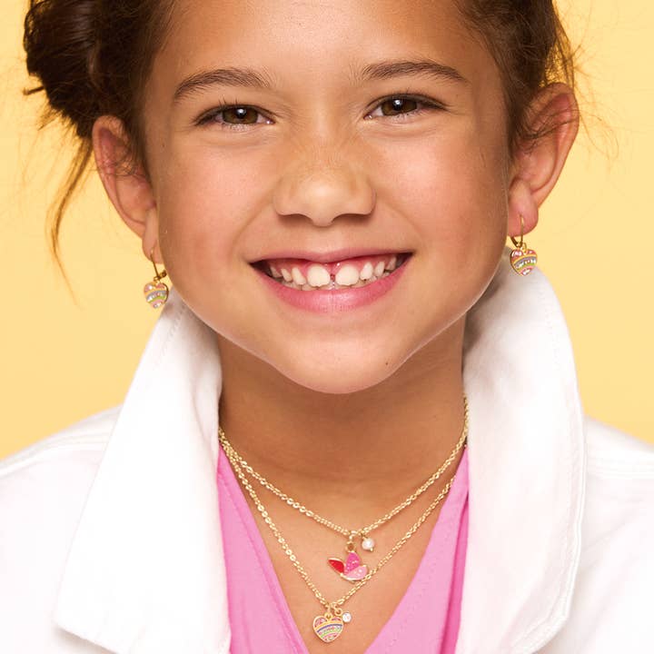 Sweet Petite Necklace | Glitter Butterfly Dreams
for wholesale by Girl Nation