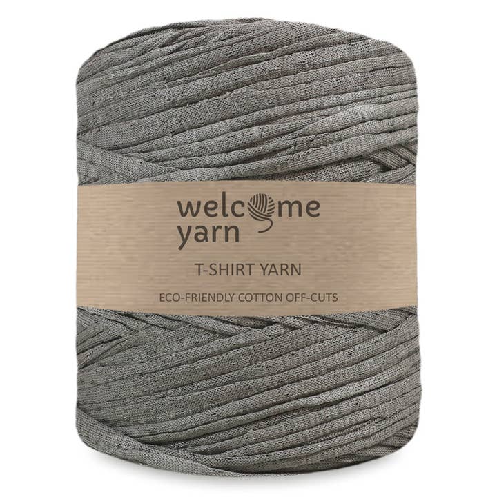 WelcomeYarn - Wholesale Yarn - T-shirt Yarn Grey