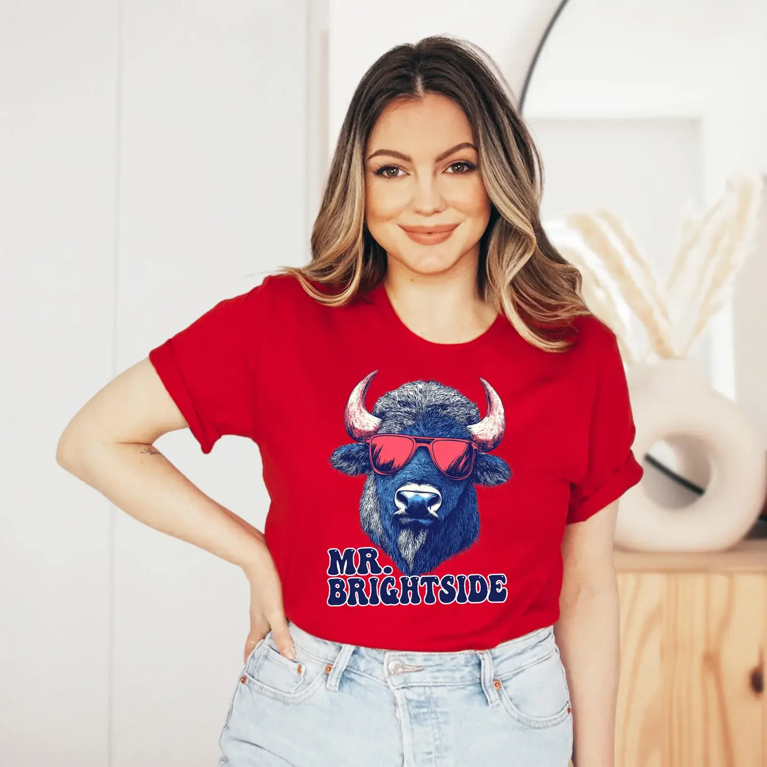 Into The Desert - Wholesale T-Shirt (Graphic) - Unisex - Mr Brightside Buffalo Unisex T-shirt2