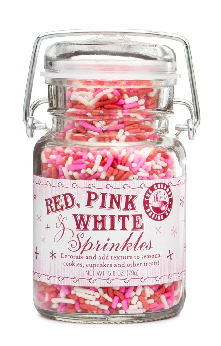 Pepper Creek Farms - Wholesale Sprinkles - Red, Pink, & White Sprinkles 5.8 OZ0