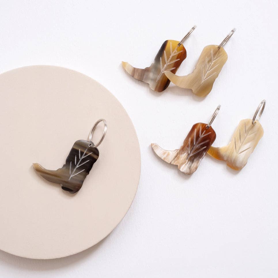 MAADILI COLLECTIVE - Wholesale Keychain - Women's - Cowgirl Boot Key Ring1