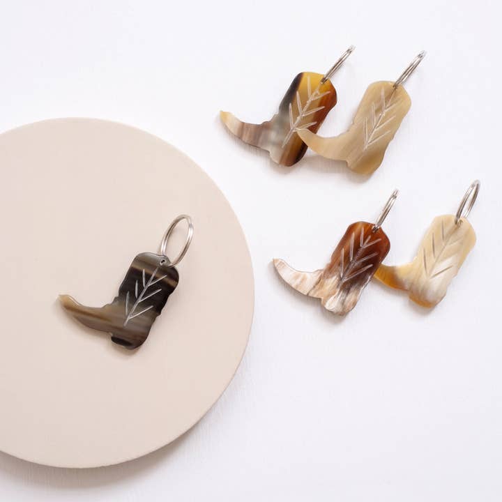 MAADILI COLLECTIVE - Wholesale Keychain - Women's - Cowgirl Boot Key Ring1