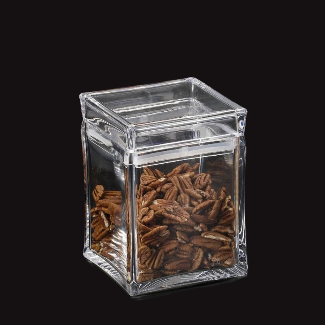 Huang Acrylic - Wholesale Canister - Square Canisters with Lids6
