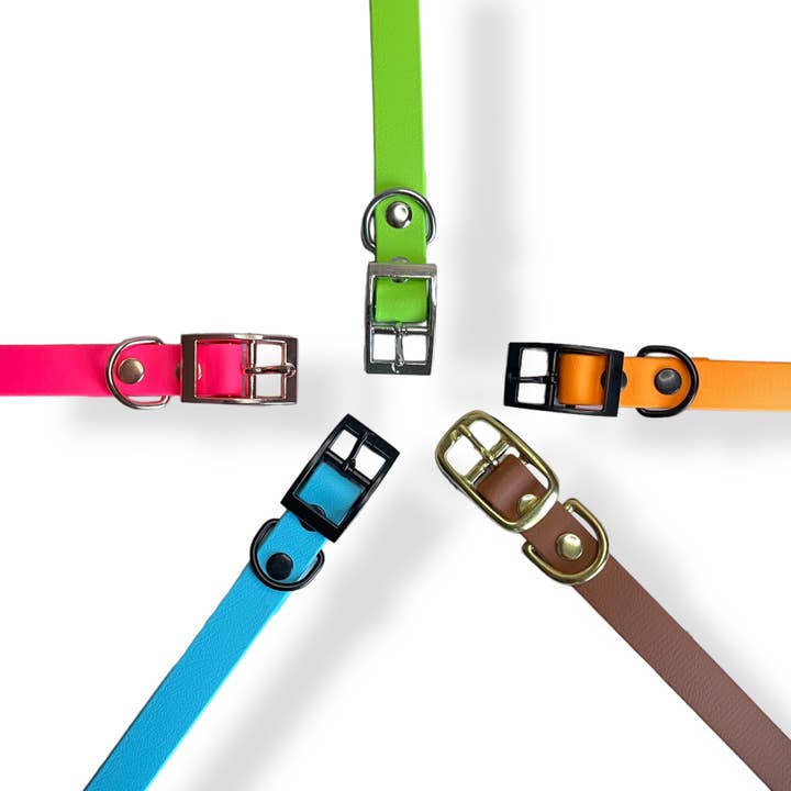 Collare BioThane (larghezza 19 mm) per la vendita all'ingrosso da parte di Moon Pups