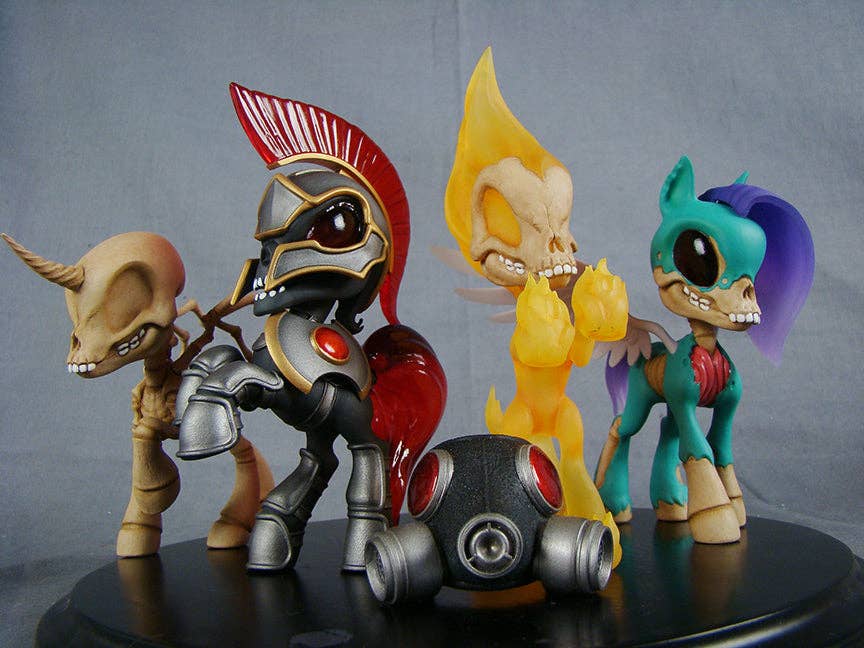 Bigshot Toyworks - Wholesale Figurine Toy - Kids - Four Horsies of the Pocalypse POCALYPSE NOW Gift Pack 4-piece set2