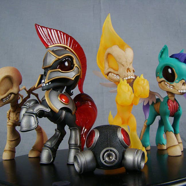 Bigshot Toyworks - Wholesale Figurine Toy - Kids - Four Horsies of the Pocalypse POCALYPSE NOW Gift Pack 4-piece set2