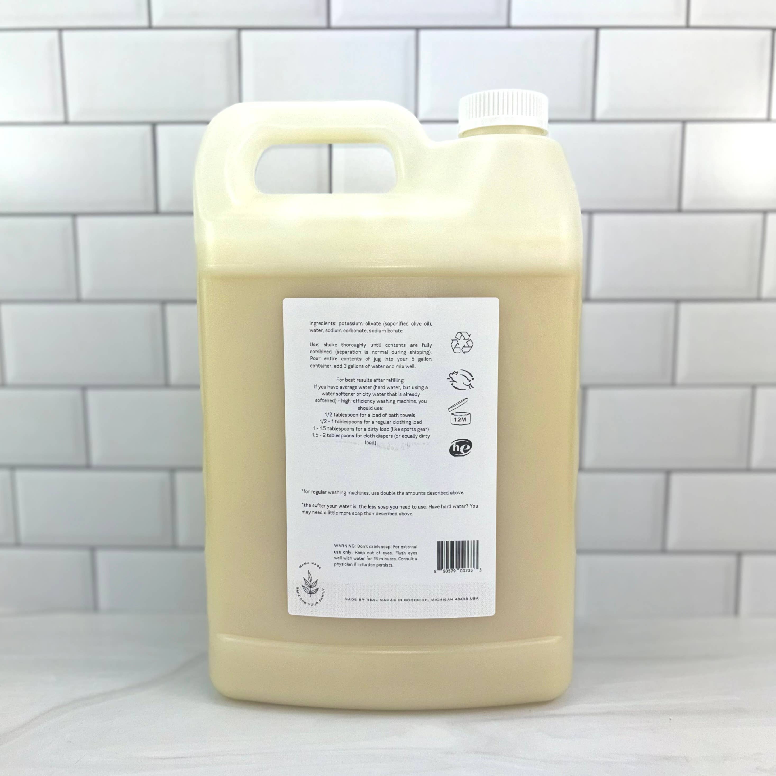 MamaSuds | Non-toxic Household Cleaners + Real Soap - Wholesale Liquid Laundry Detergent - Laundry Soap Concentrate Mix1