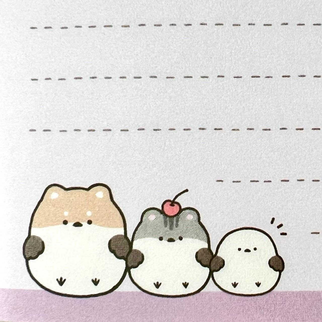 BCmini - Wholesale Notepad - 114552 Round Animal Birds Animals Mini Notepad-108