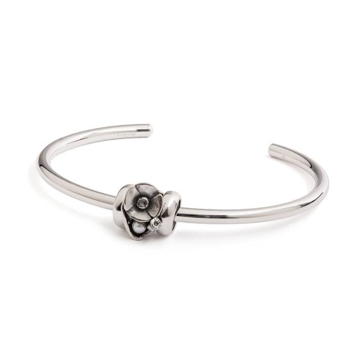 Poppy of August Bangle for wholesale by Trollbeads