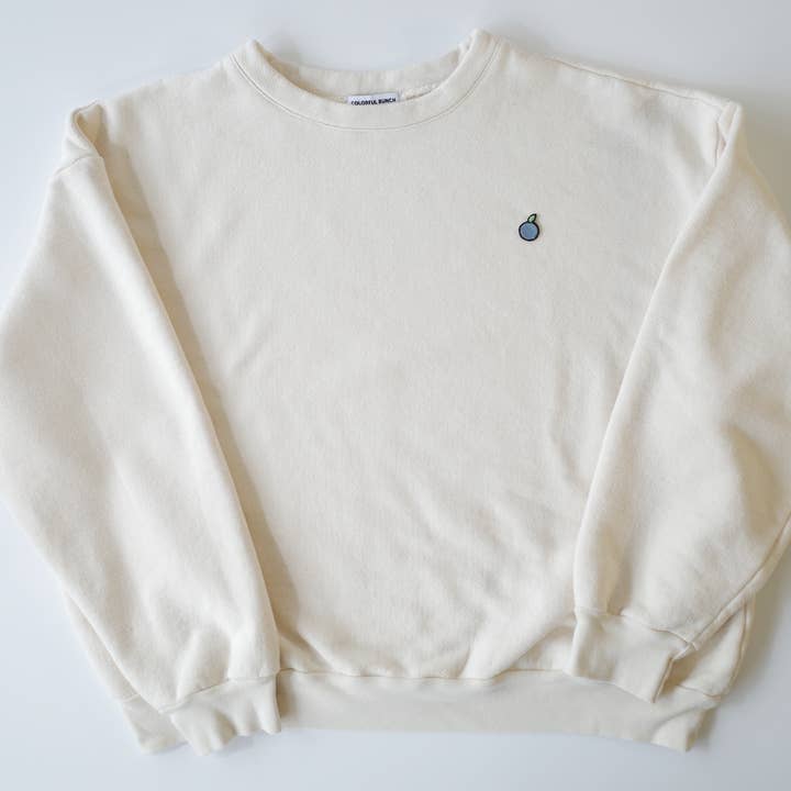 Colorful Bunch - Wholesale Sweatshirt - Kids - The Everyday Pullover in Natural White2