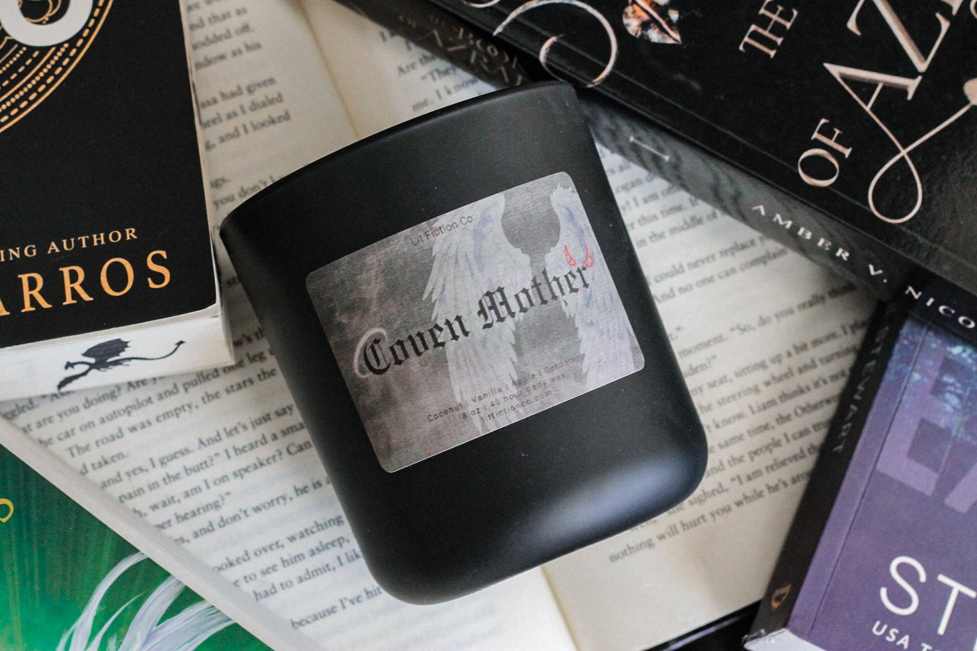 Lit Fiction Co. - Wholesale Jar/Filled Candle - Official Coven Mother Candle5