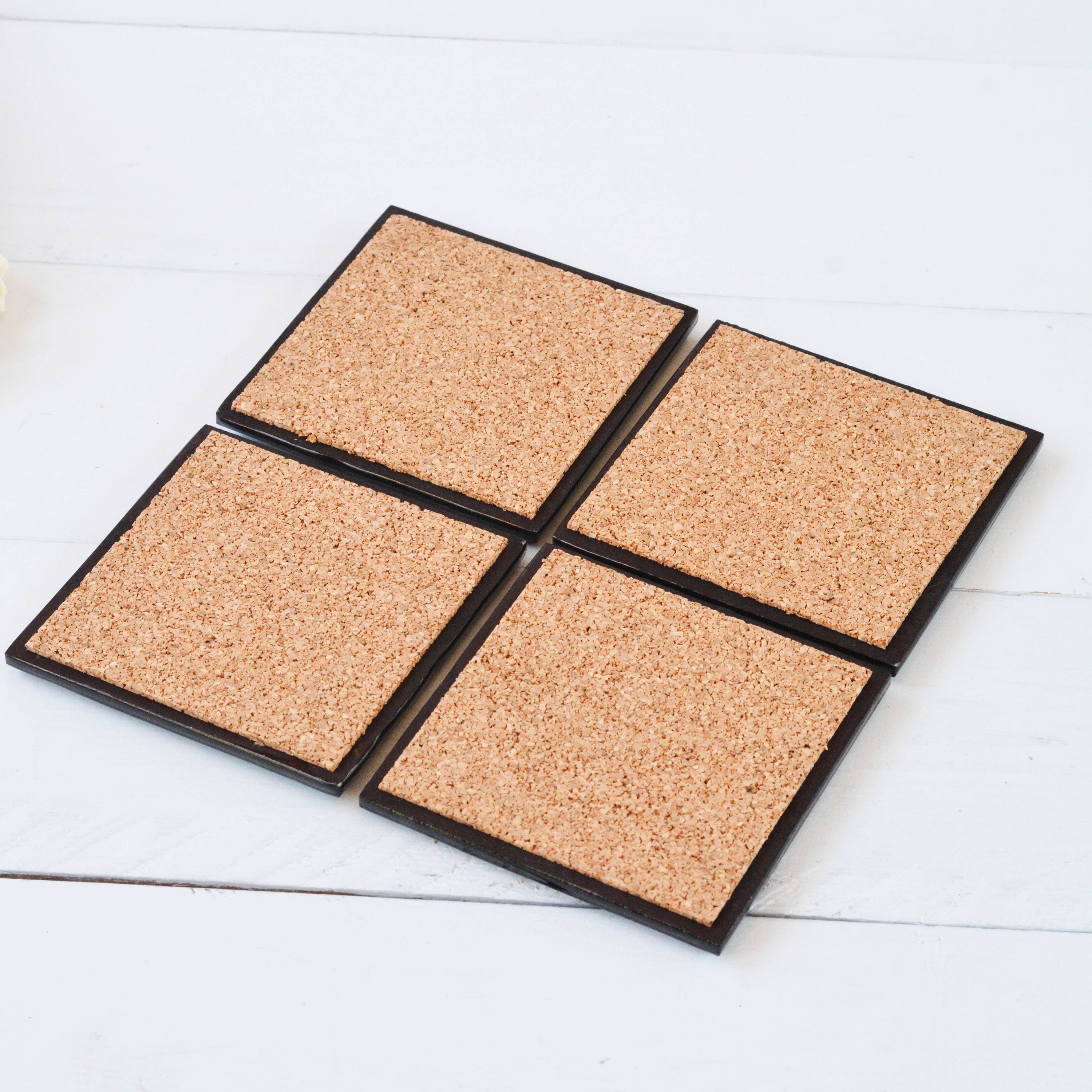 Cheltenham Road – wholesale Coasters – Vintage French ABC Flashcard Coaster Set6