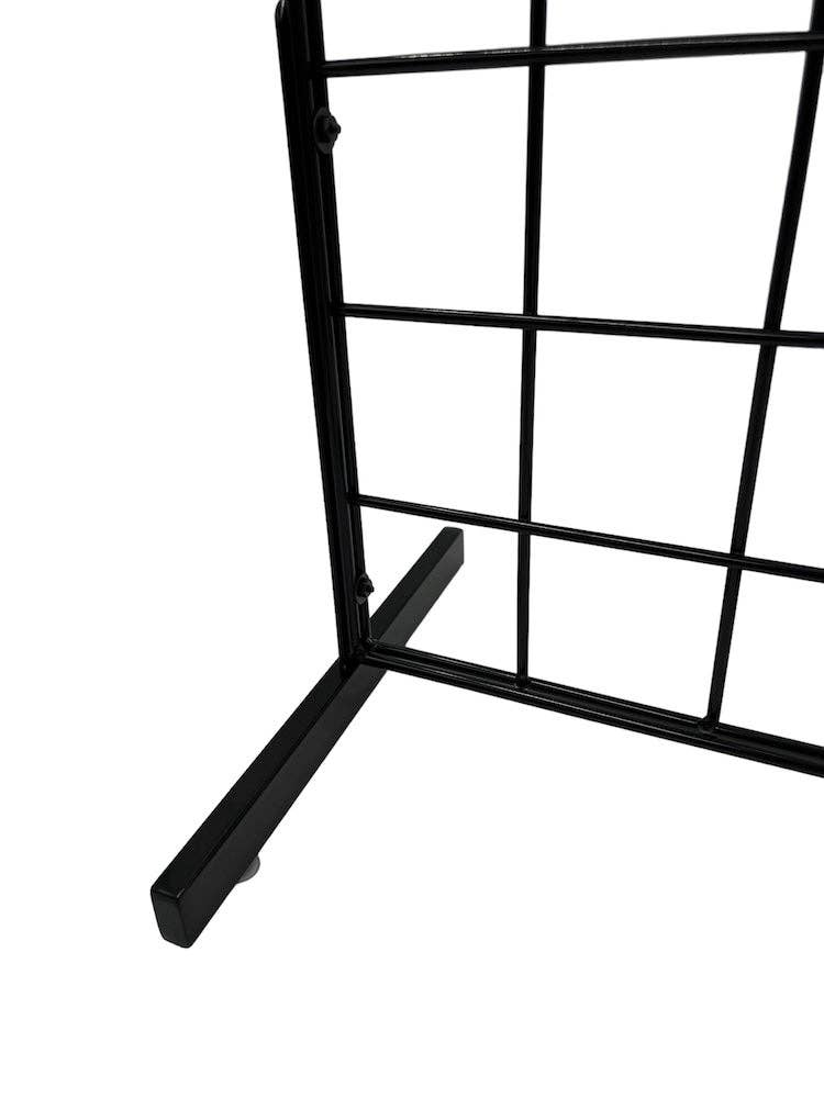 Only Hangers - Wholesale Retailer Display Stand/Case - Black Gridwall Countertop Display with Mini T-Legs1