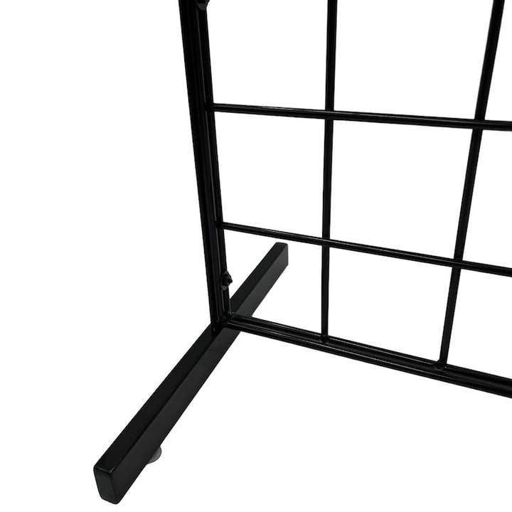 Only Hangers - Wholesale Retailer Display Stand/Case - Black Gridwall Countertop Display with Mini T-Legs1