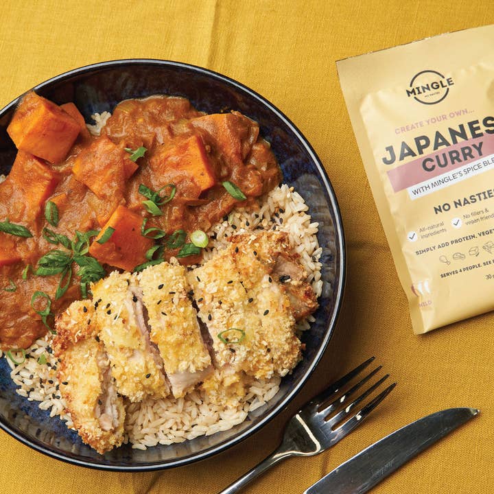 Mingle Seasoning - Wholesale Dried Spice Mix - JAPANESE CURRY (FORMERLY KNOWN AS CURRY IN A HURRY) - 3 PACK