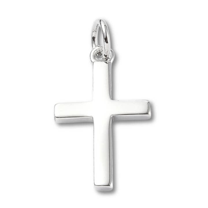 Cross Silver Charm for wholesale by Love, Paige Designs