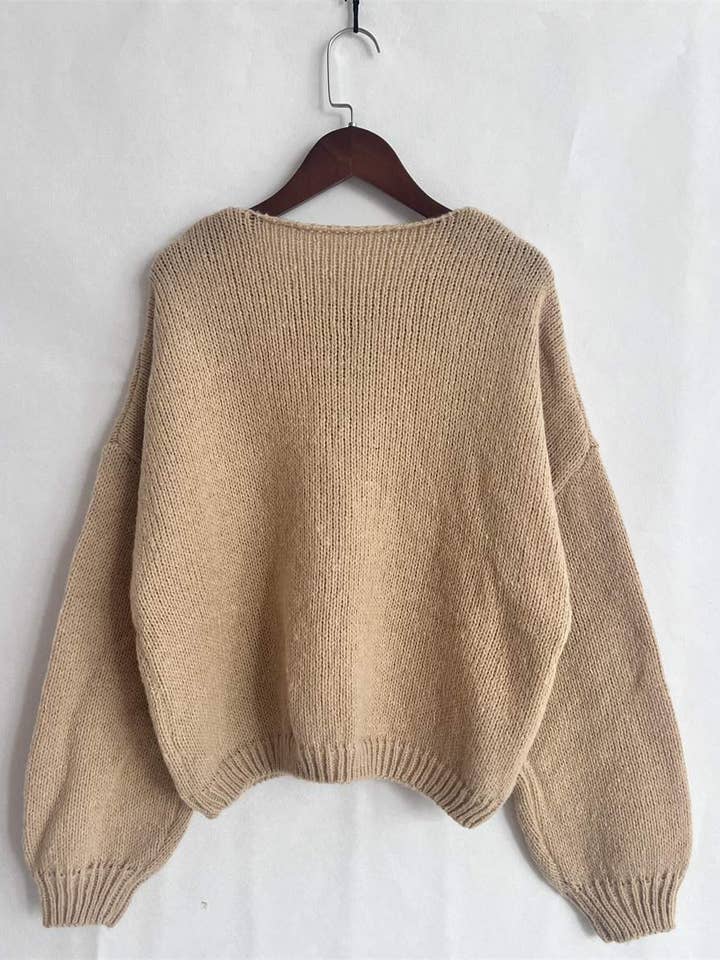 Flarix - Wholesale Knit Sweater - Women's - fluffy cardigan for women, boho layering sweater29