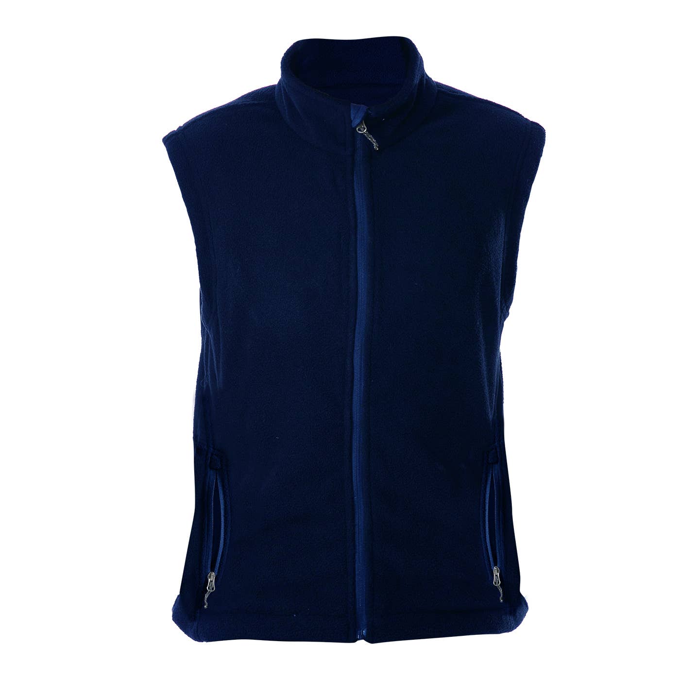 LeeHanTon - Wholesale Outerwear Vest - Men's - LeeHanTon Men's Solid Full Zip Polar Fleece Vest0