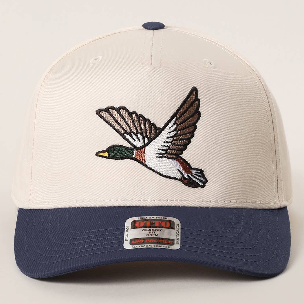 Fashion City - Wholesale Trucker Hat - Unisex - Flying Mallard Graphic Embroidered Trucker Hat 5