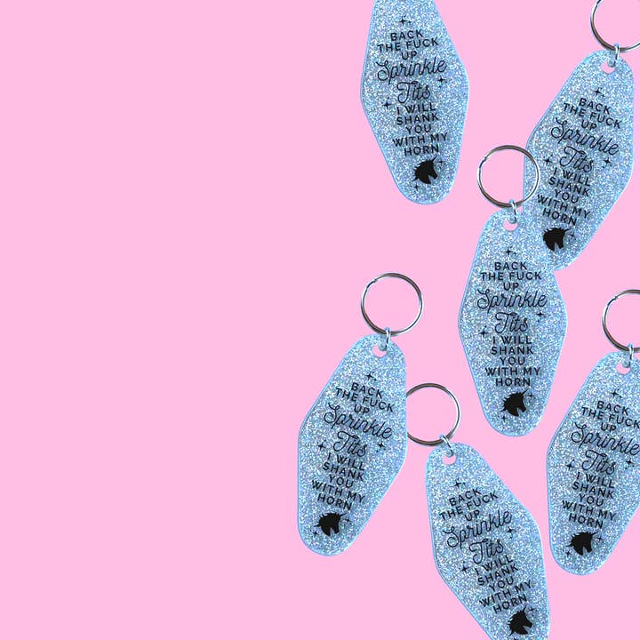 Retour The Fuck Up Sprinkle Tits Motel Porte-clés pour la vente par Sunshine & Lemons Co.